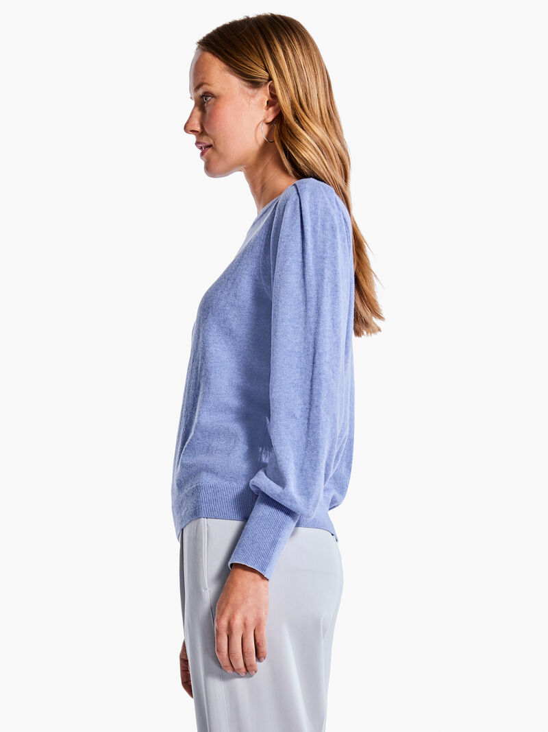 Woman Wears Femme Sleeve Sweater image number 1