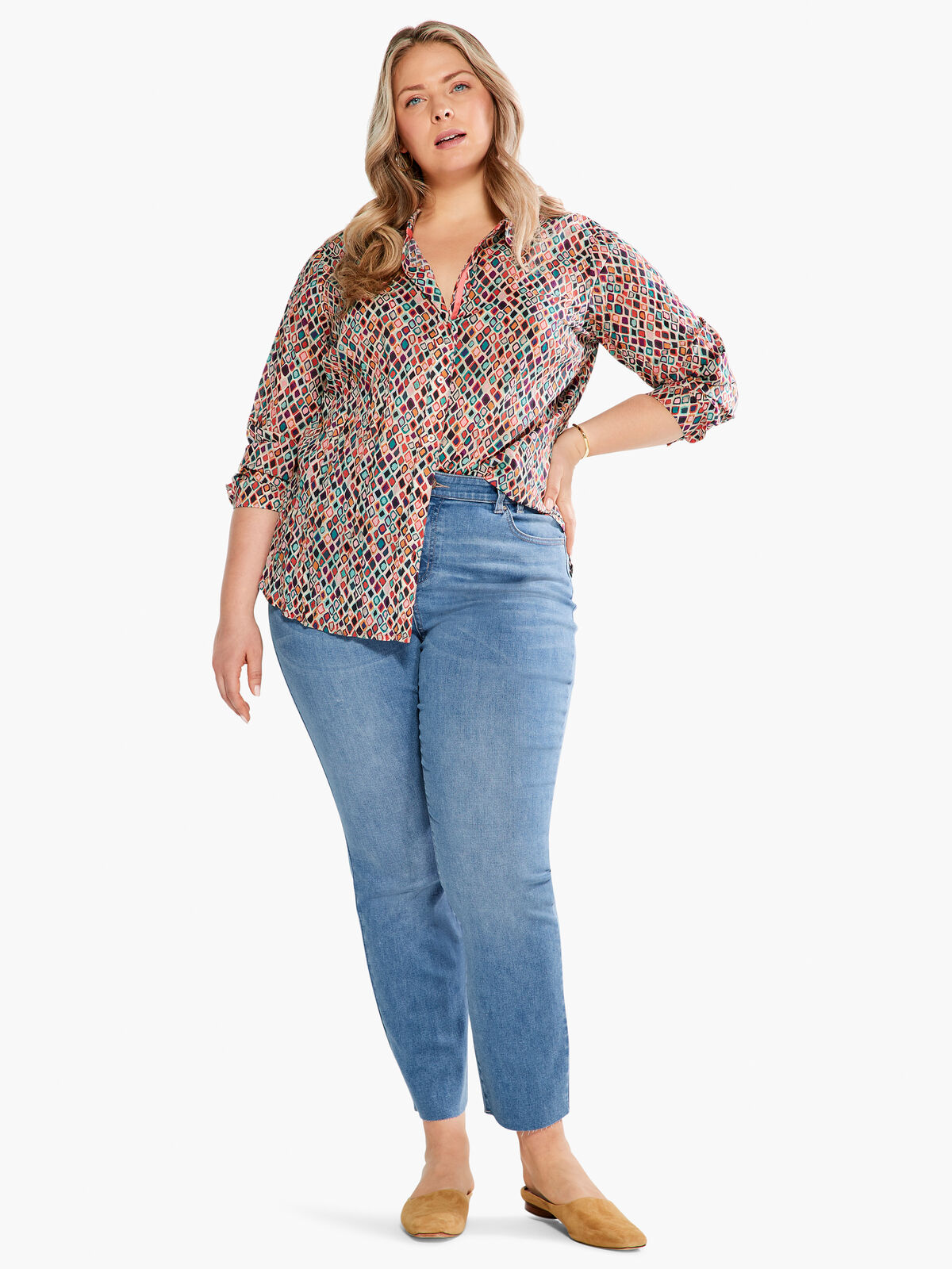 Beach Glass Crinkle Shirt