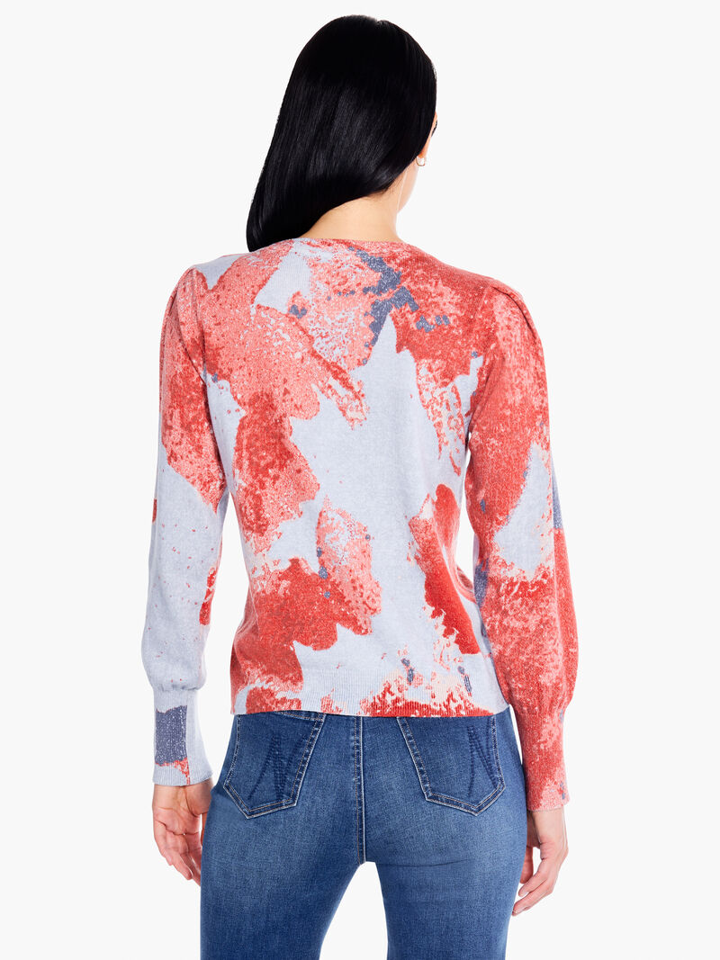 Woman Wears Pressed Petals Sweater image number 2