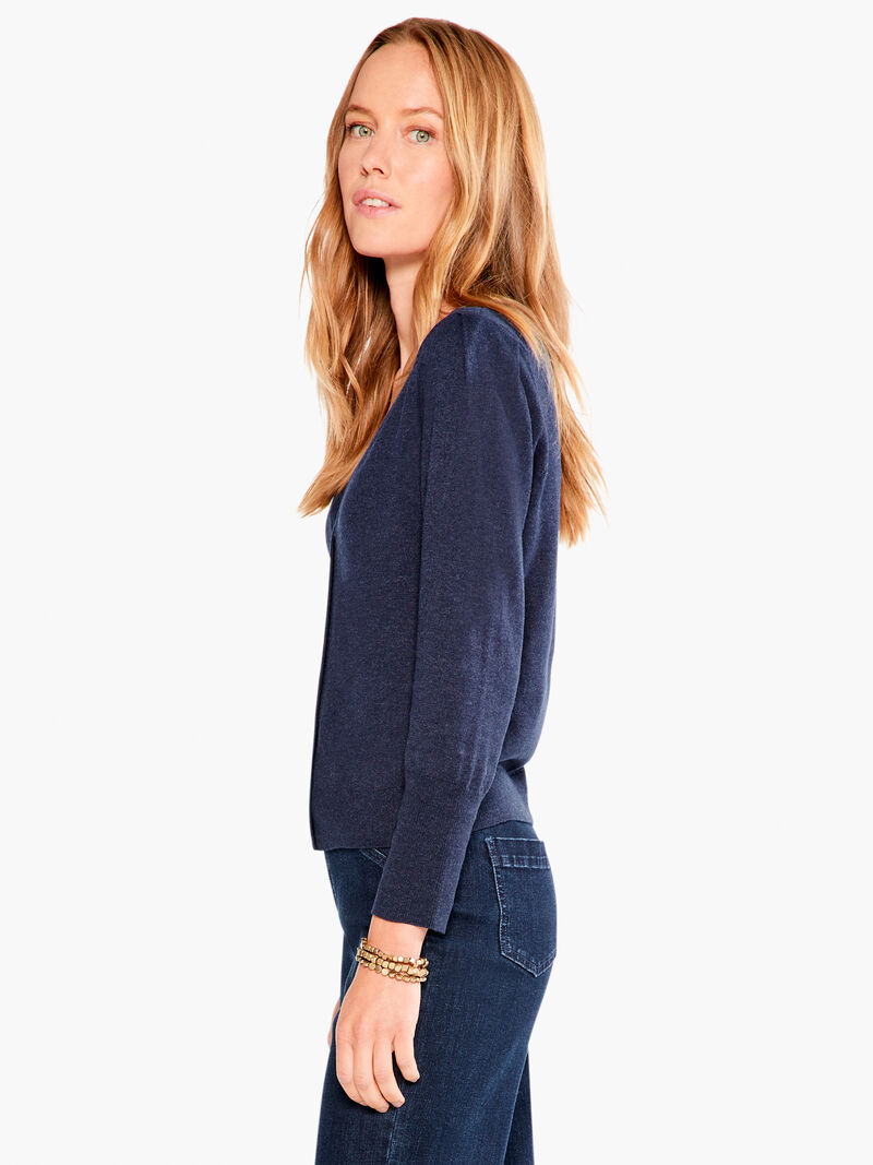 Woman Wears Vital Femme Sleeve Cardigan image number 1