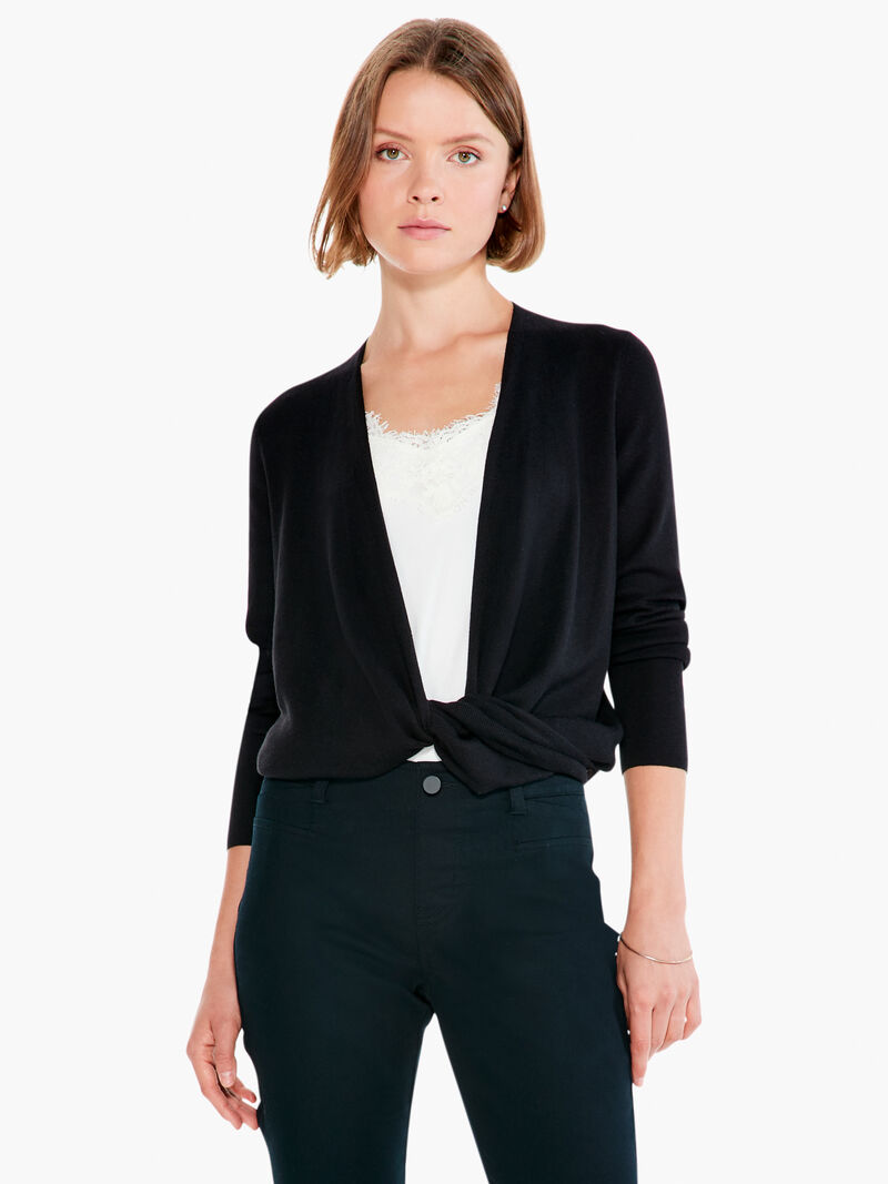 Woman Wears 4-Way Cardigan image number 2