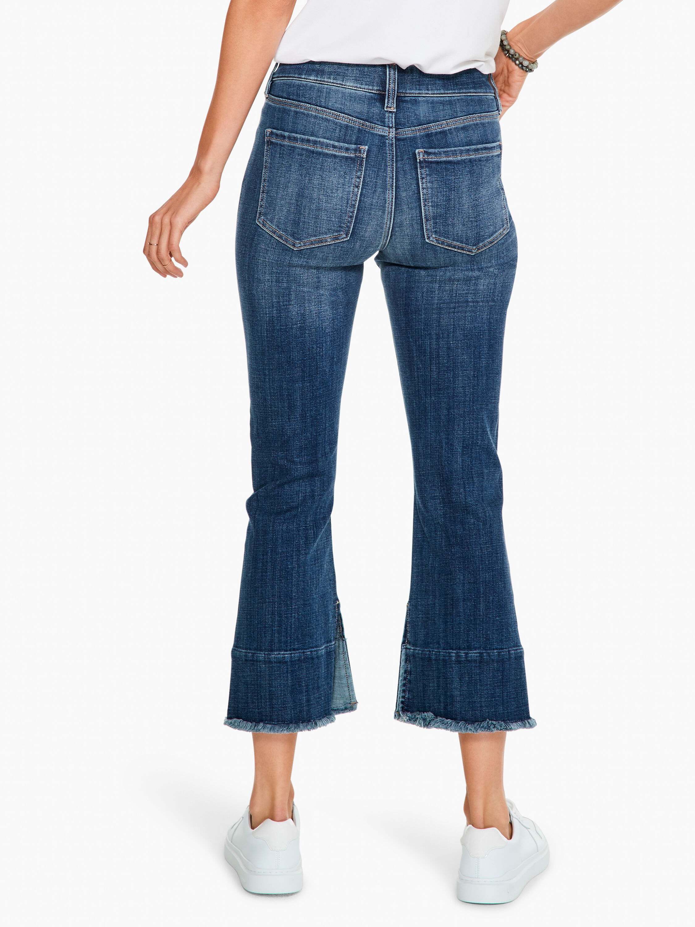 Liverpool Gia Crop Flare Wide Hem Jean NIC ZOE