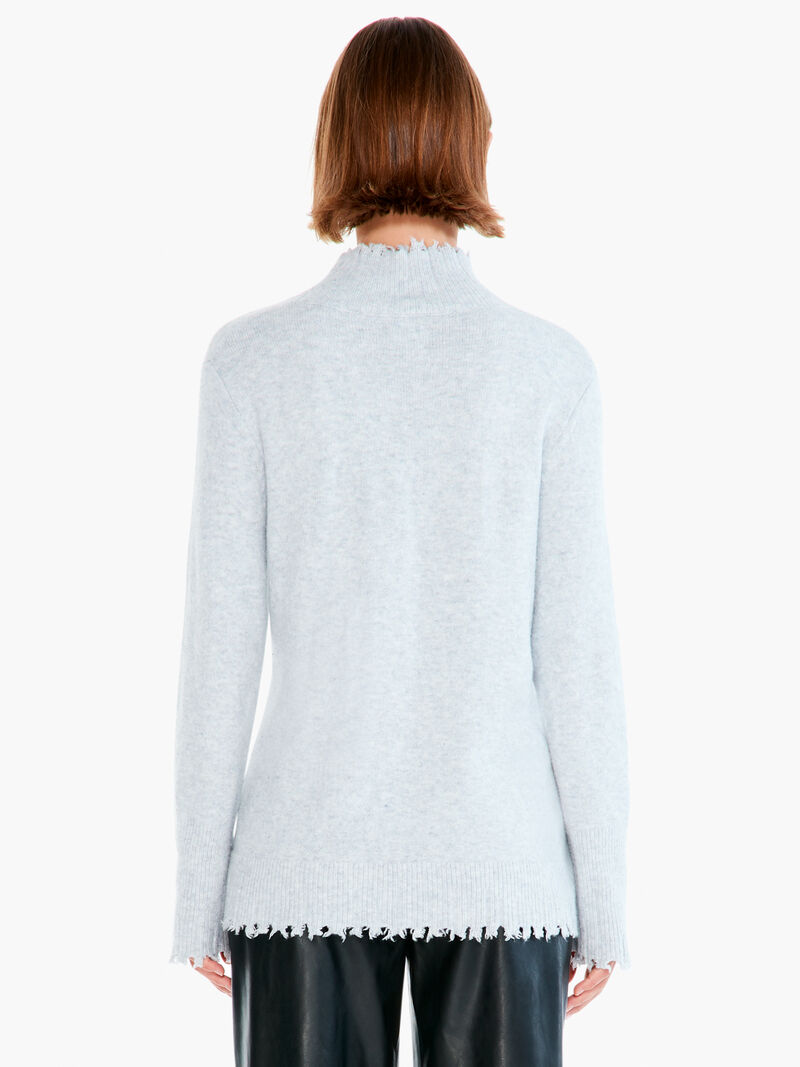 Woman Wears Cozy Up Turtleneck Sweater image number 2