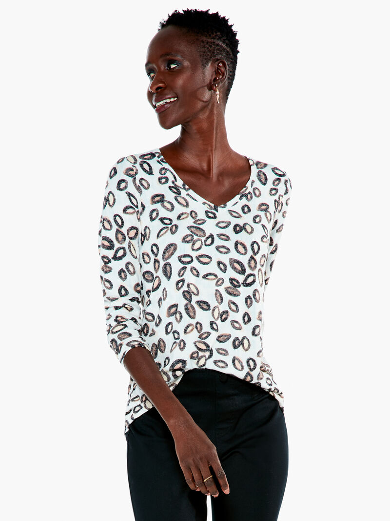 Woman Wears Tossed Neutrals Tee image number 0