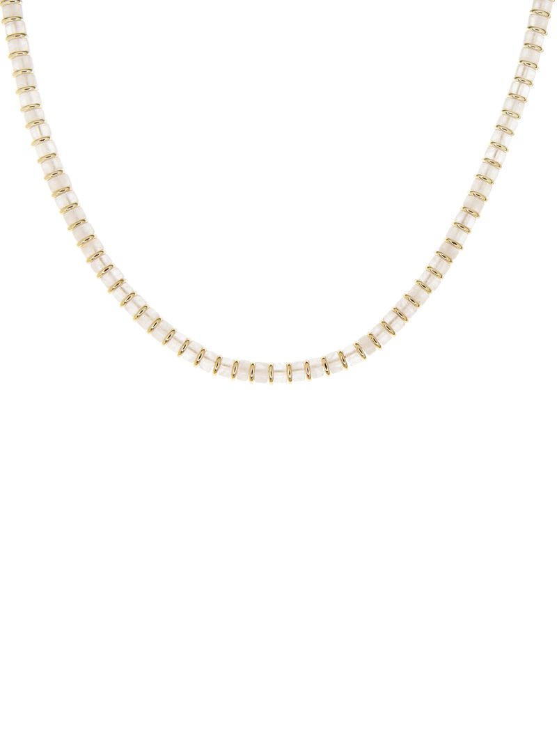 Woman Wears Marlyn Schiff - White Jade Stone image number 0