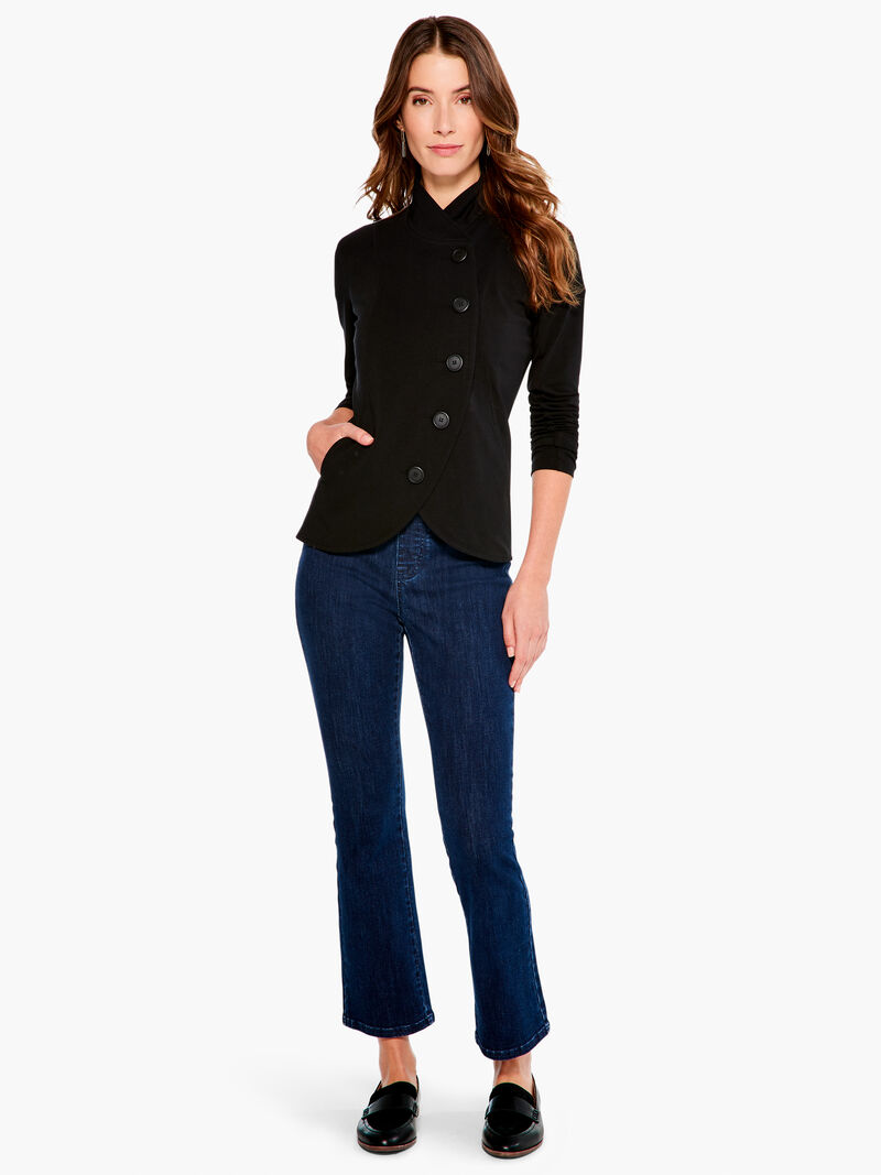 Woman Wears Perfect Knit Blazer image number 3