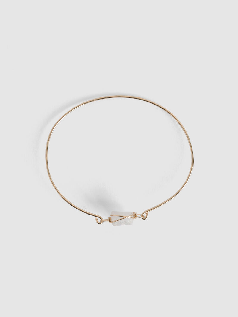 Woman Wears GLIMMER BANGLE image number 1