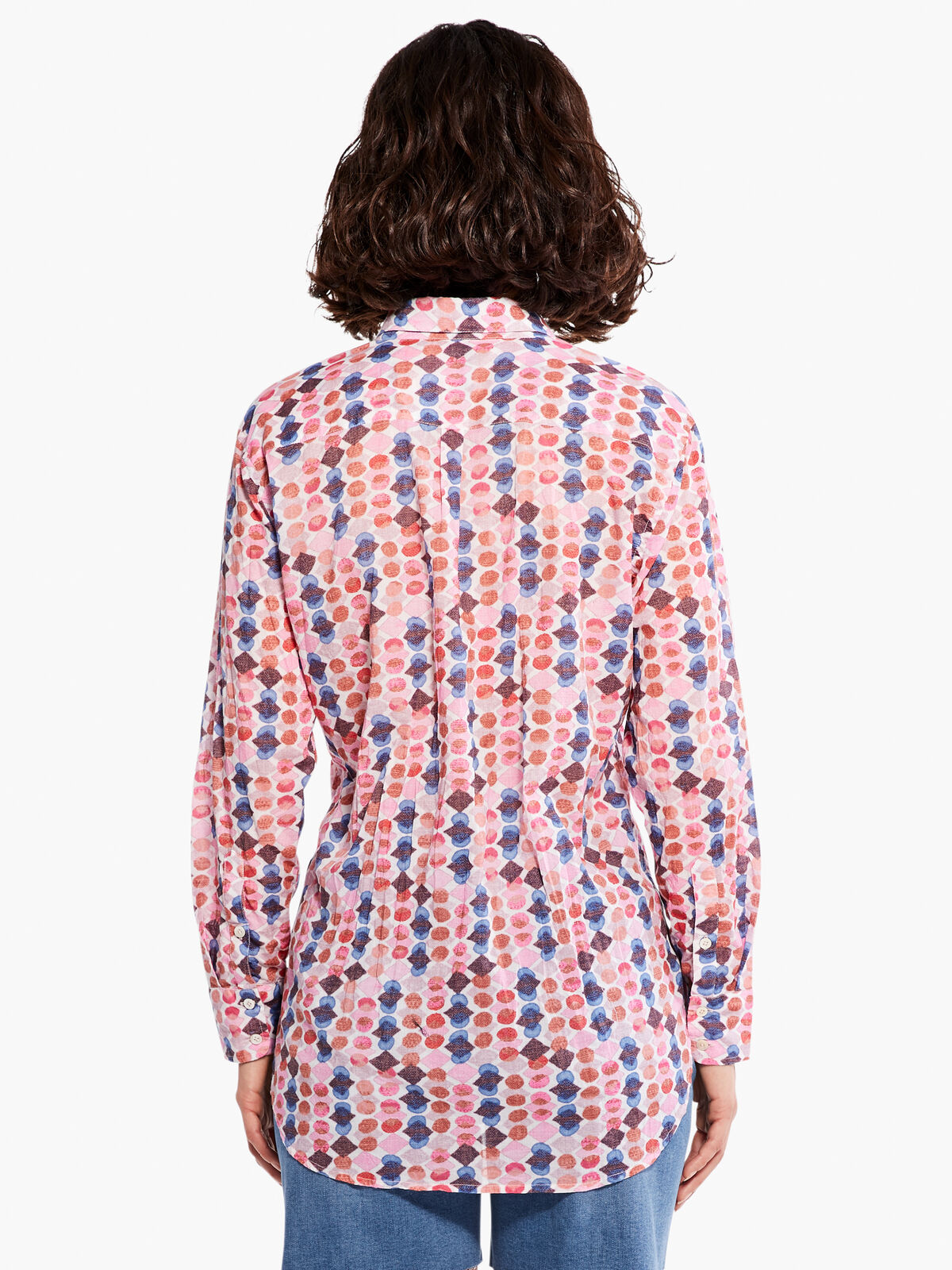 Geo Dots Boyfriend Shirt