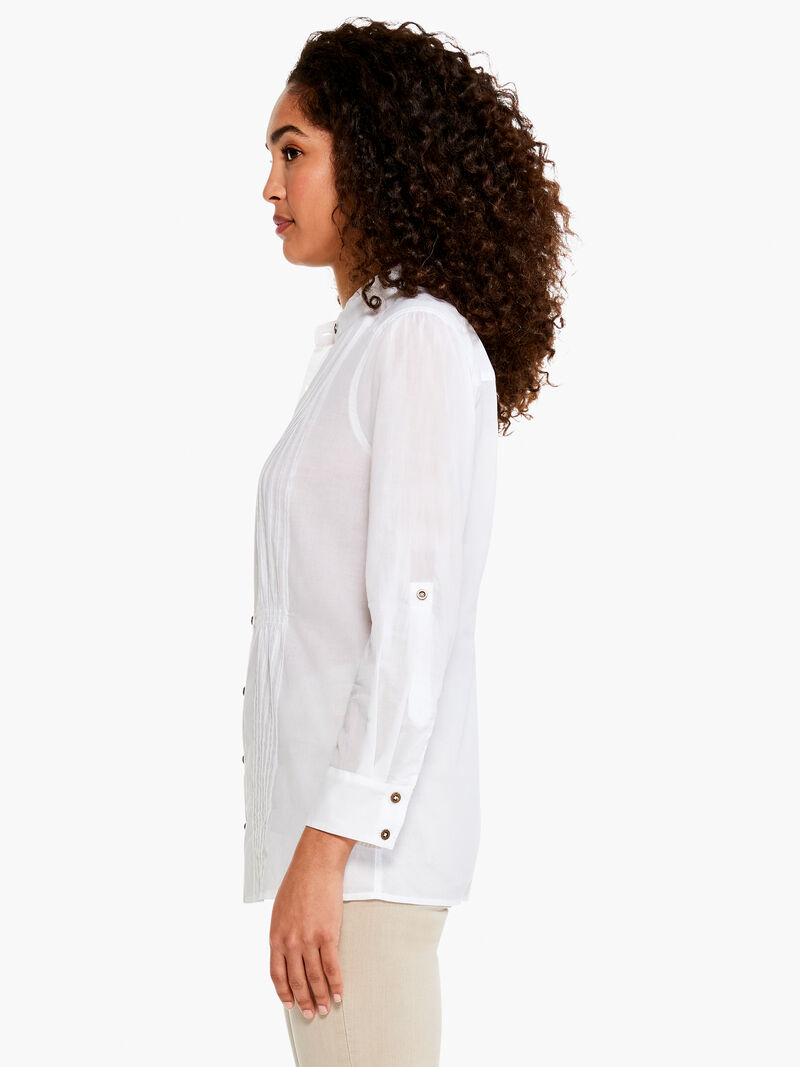 Woman Wears Breezy Shirt image number 1
