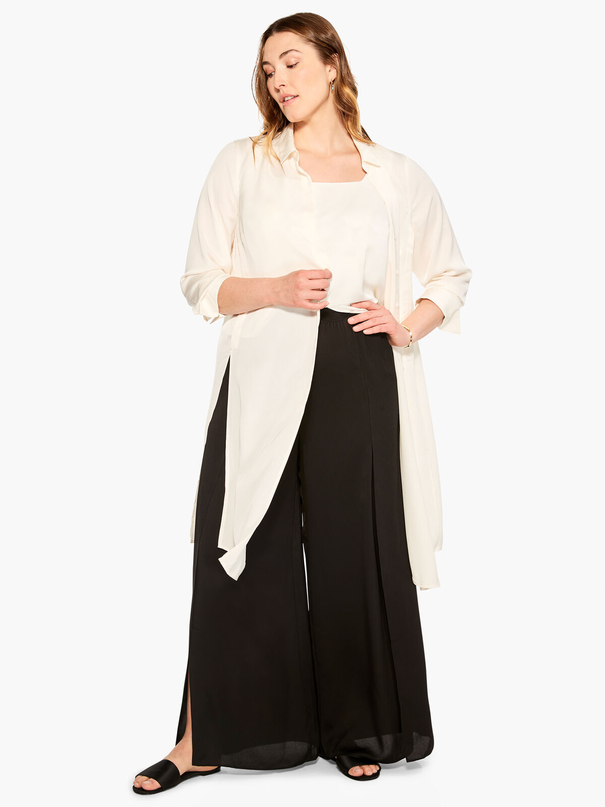 Statement Wide-Leg Pant