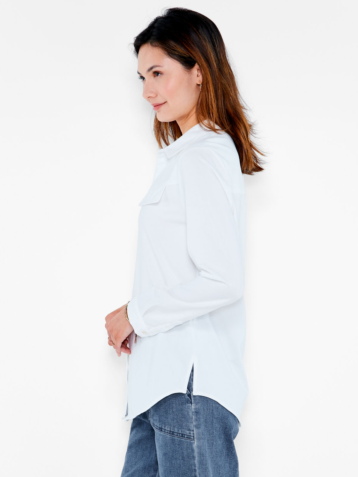 NZT Long Sleeve Angled Pocket Shirt