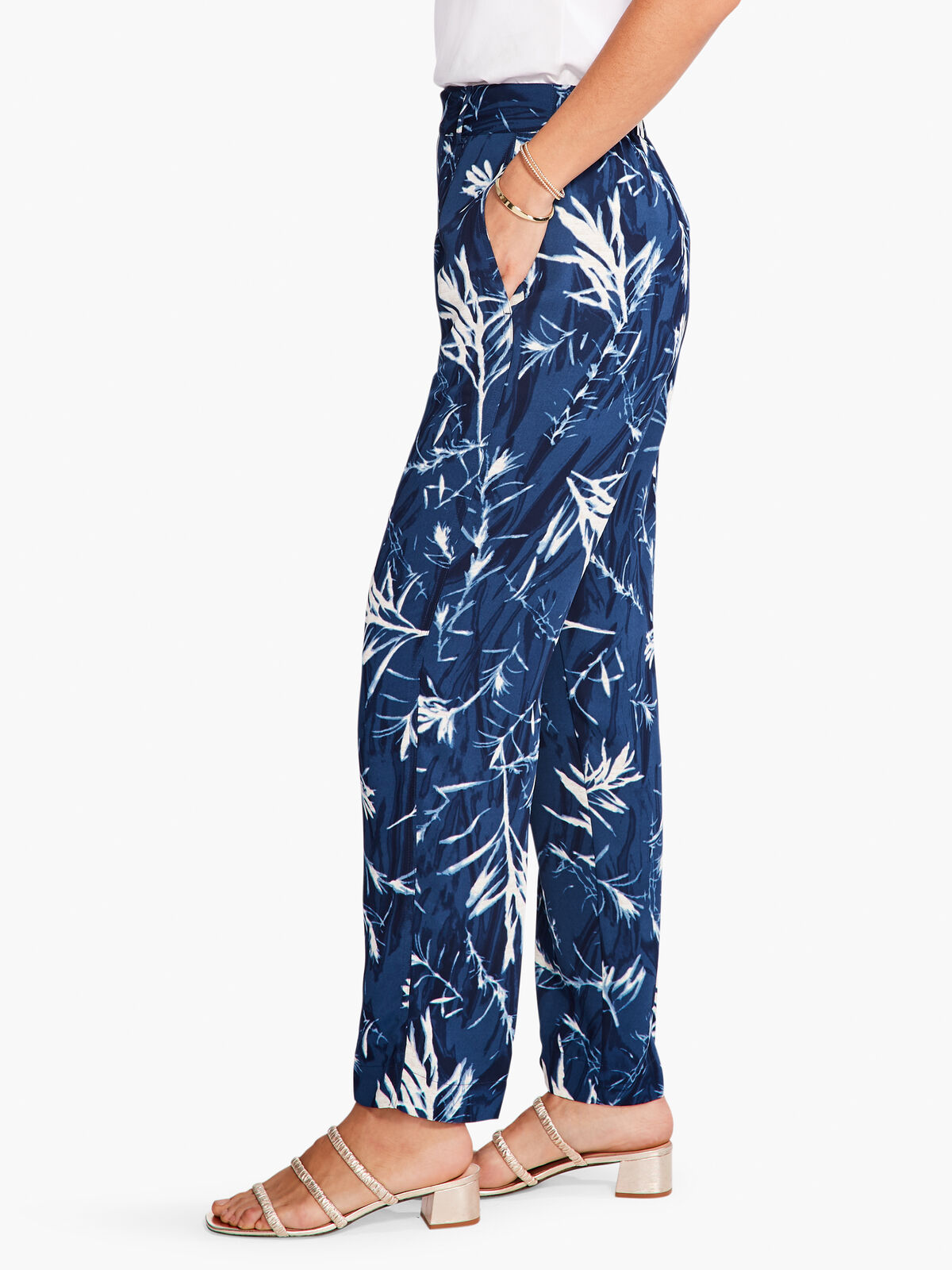 Vintage Botanical Relaxed Trouser