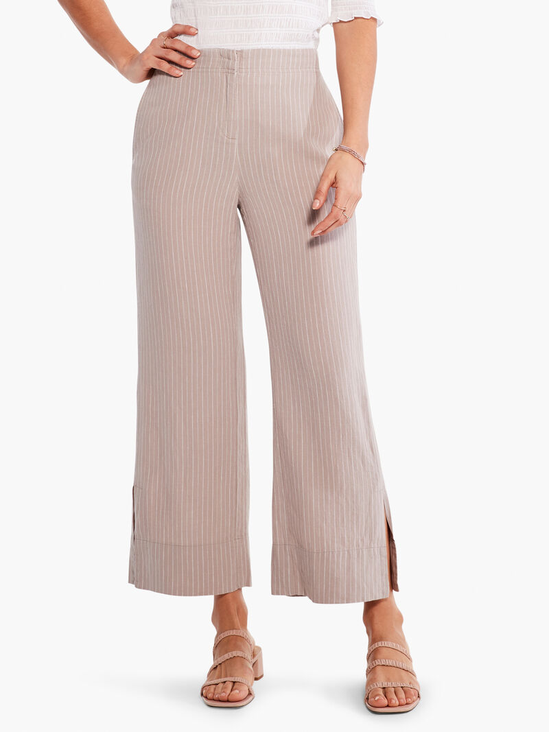 Central Park Wide-Leg Ankle Pant