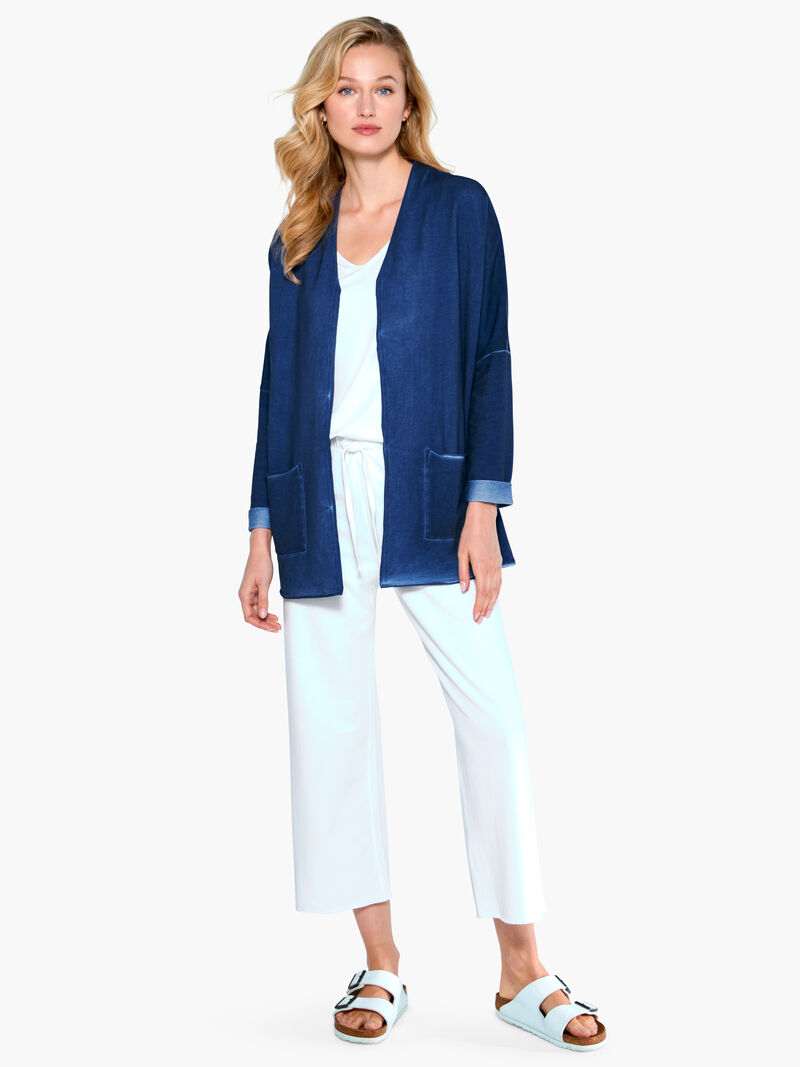Woman Wears French Terry Easy Jacket image number 3