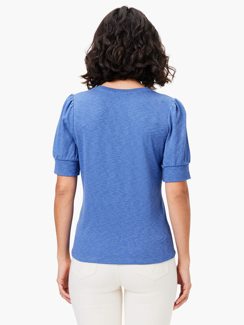 Woman Wears NZT Elbow Sleeve Scoop Neck Tee image number 2