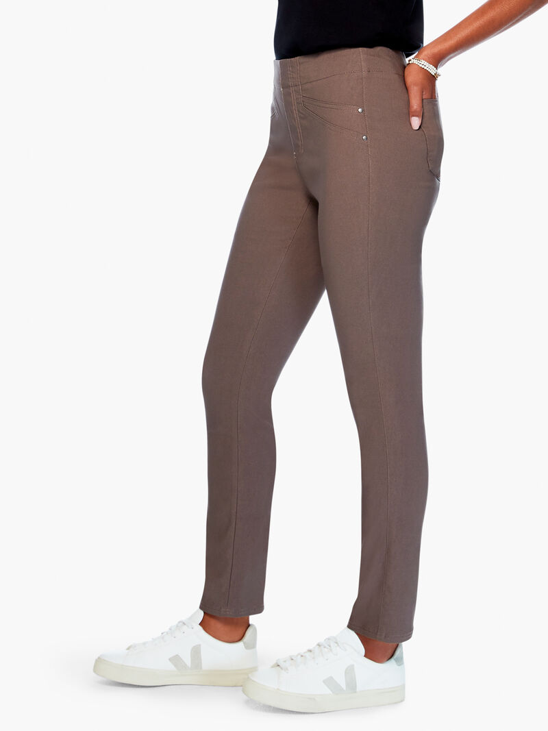 Woman Wears Wonderstretch Slim Jean image number 2
