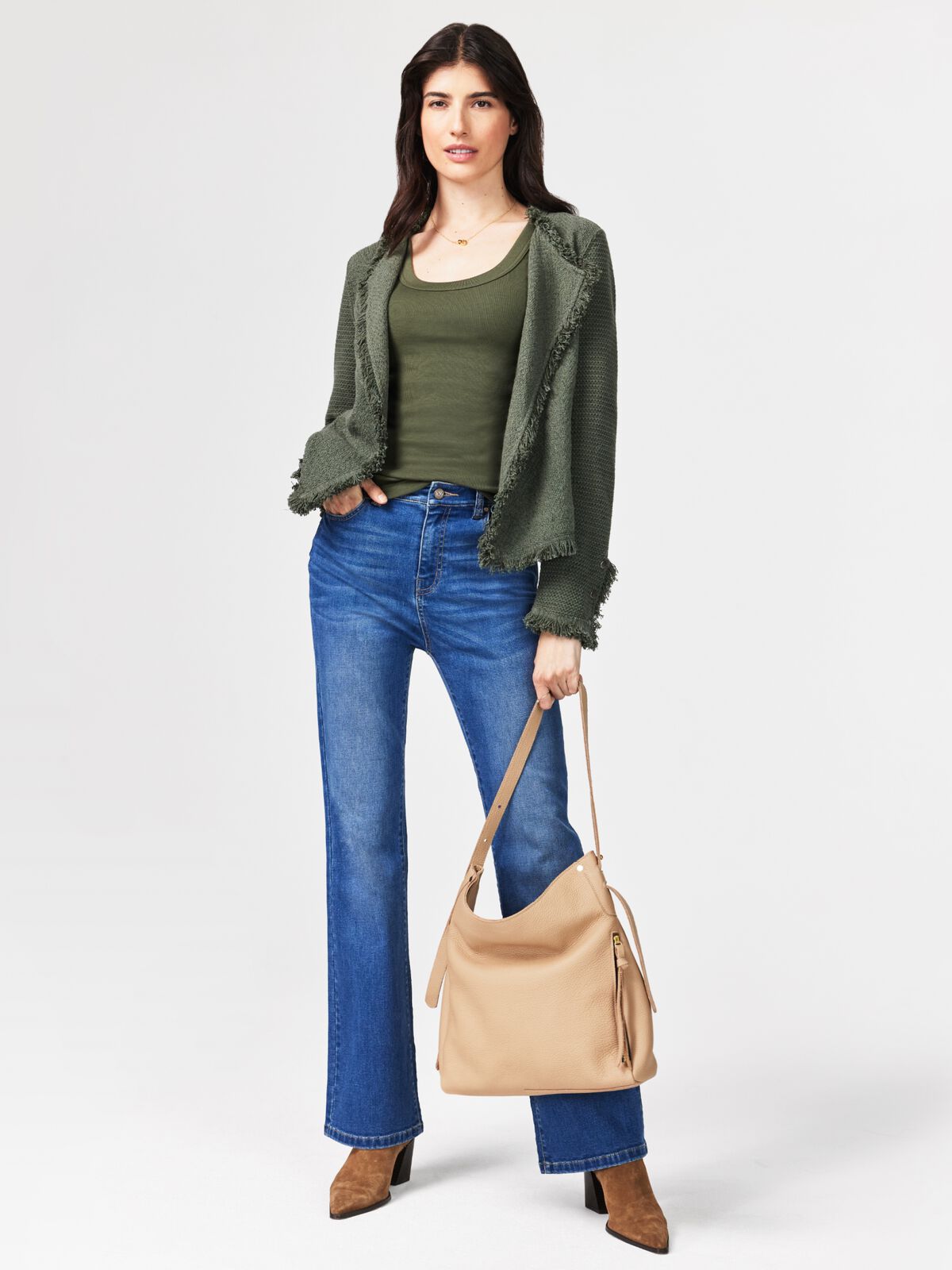 Oliveve Sophia Adjustable Hobo