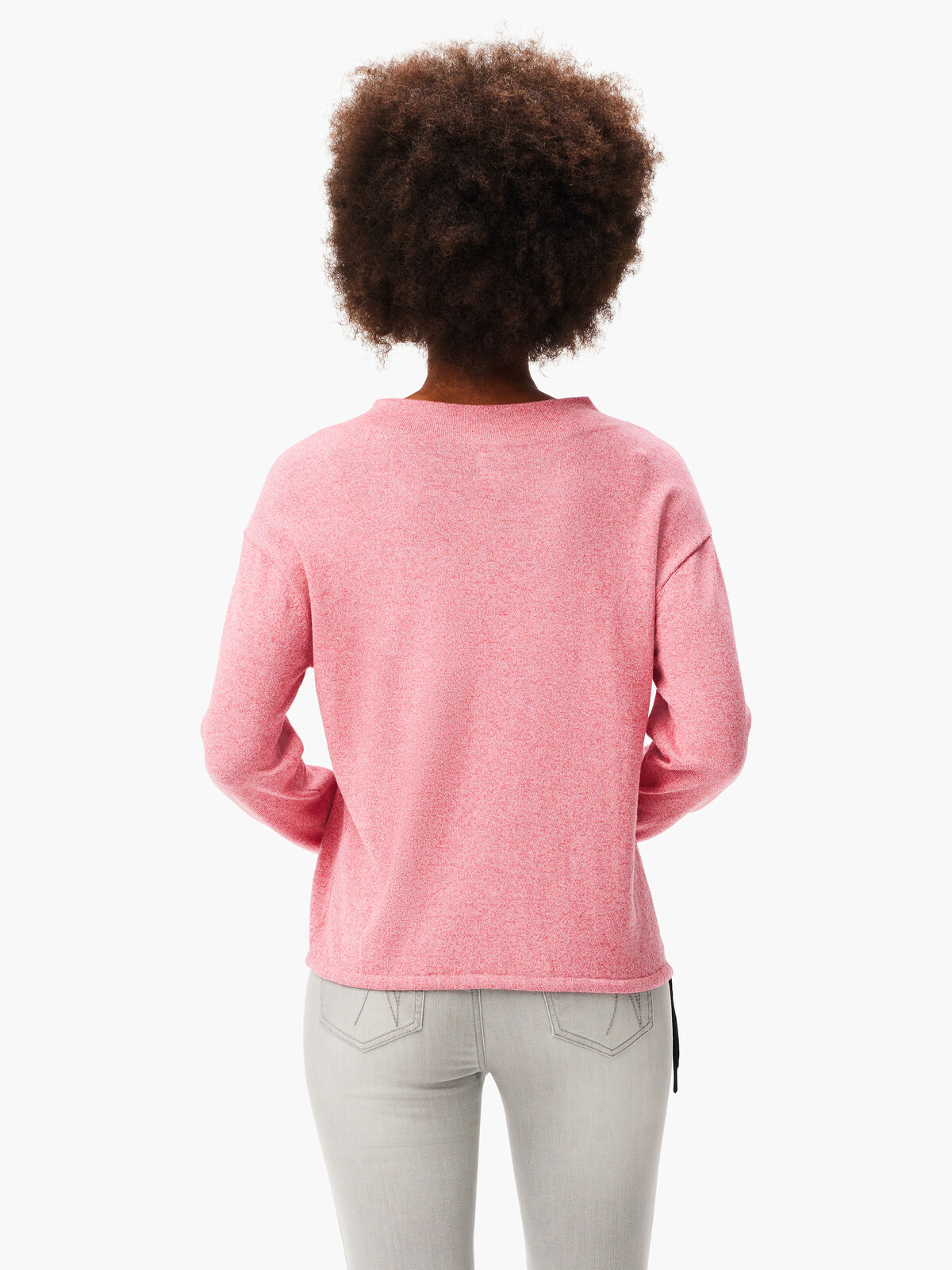 Tie Trim Sweater
