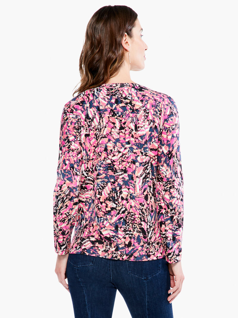 Woman Wears Kaleidoscope Top image number 2