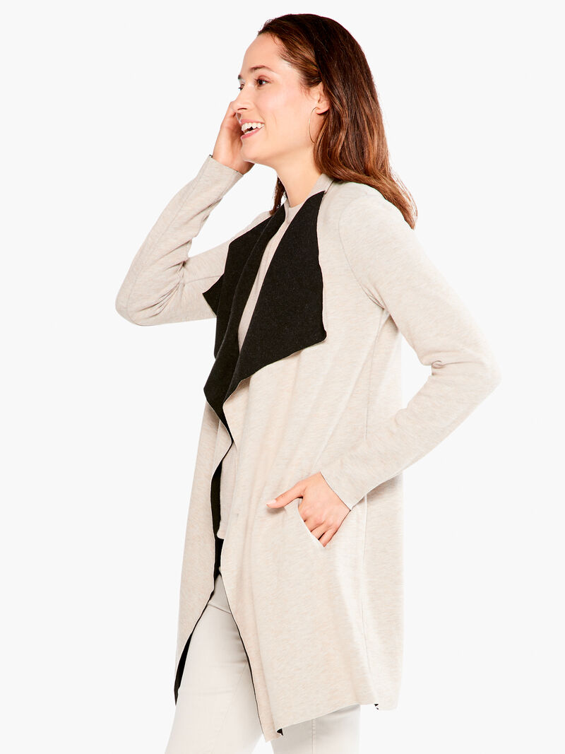 Woman Wears Lounge Around Jacket image number 1