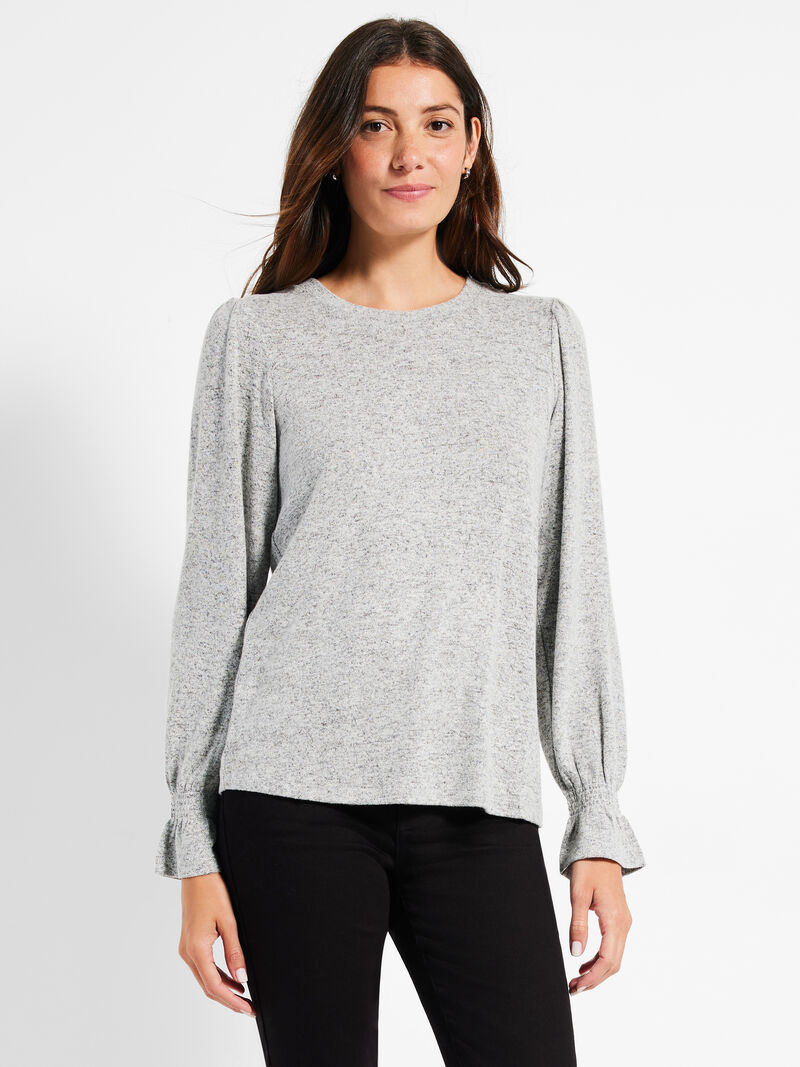 Woman Wears NZT Sweet Dreams Femme Sleeve Tee image number 0