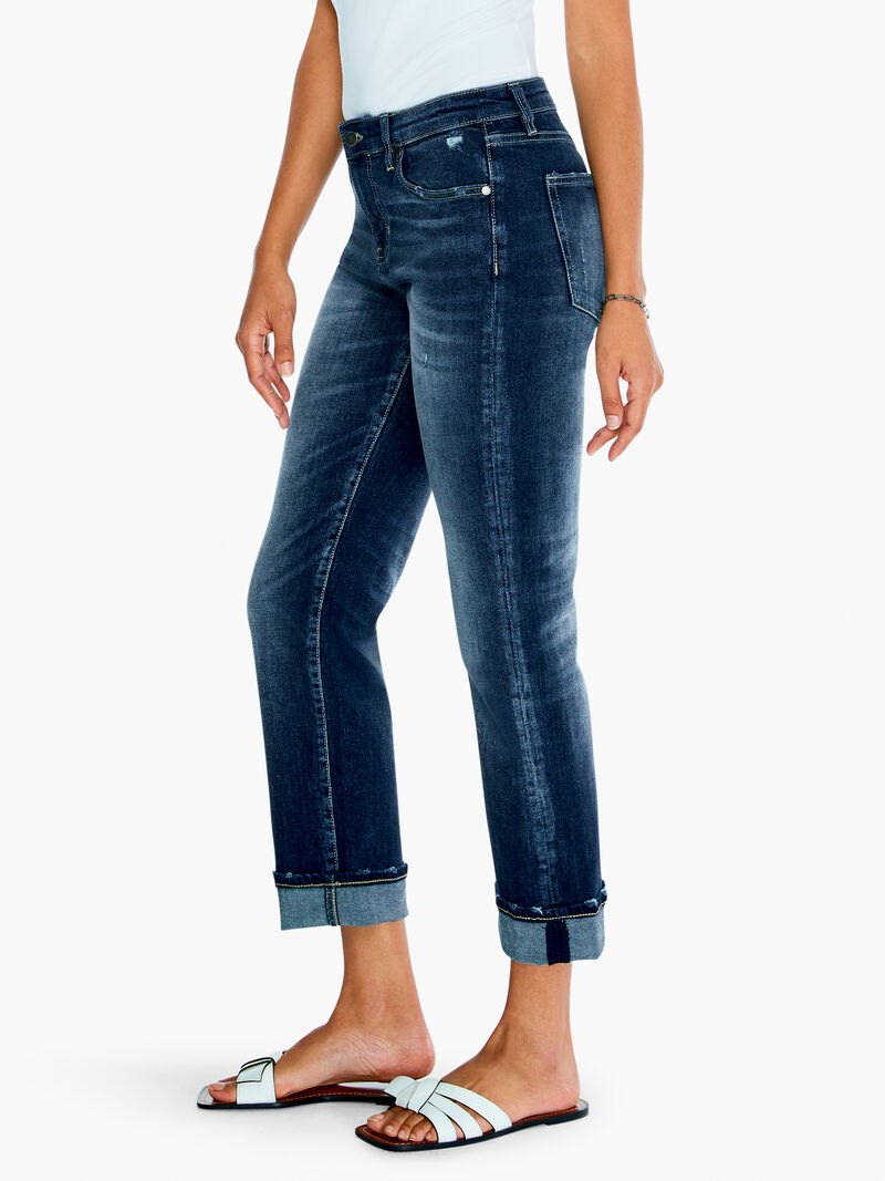 Woman Wears Liverpool Marley Girlfriend Cuff Jean image number 1