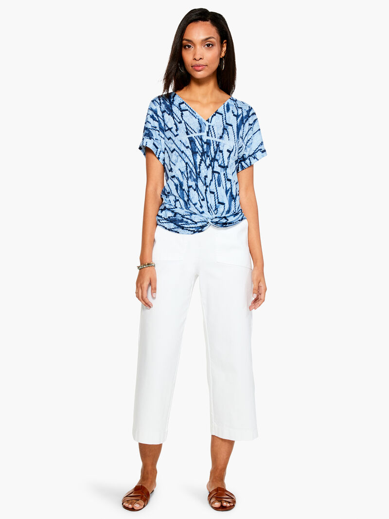 Woman Wears Zig Zag Tee image number 3