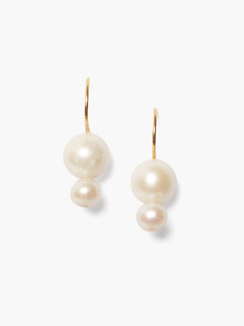 Chan Luu - Double Pearl Earring