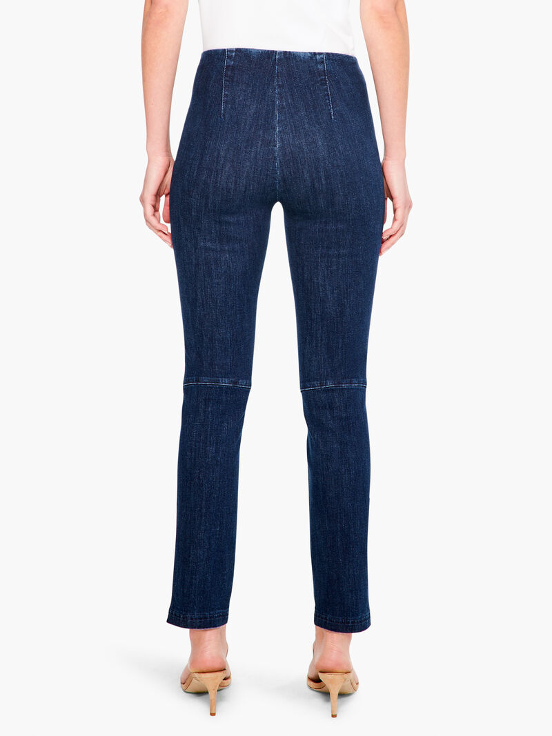 Woman Wears Seams All Day Slim Jean image number 2