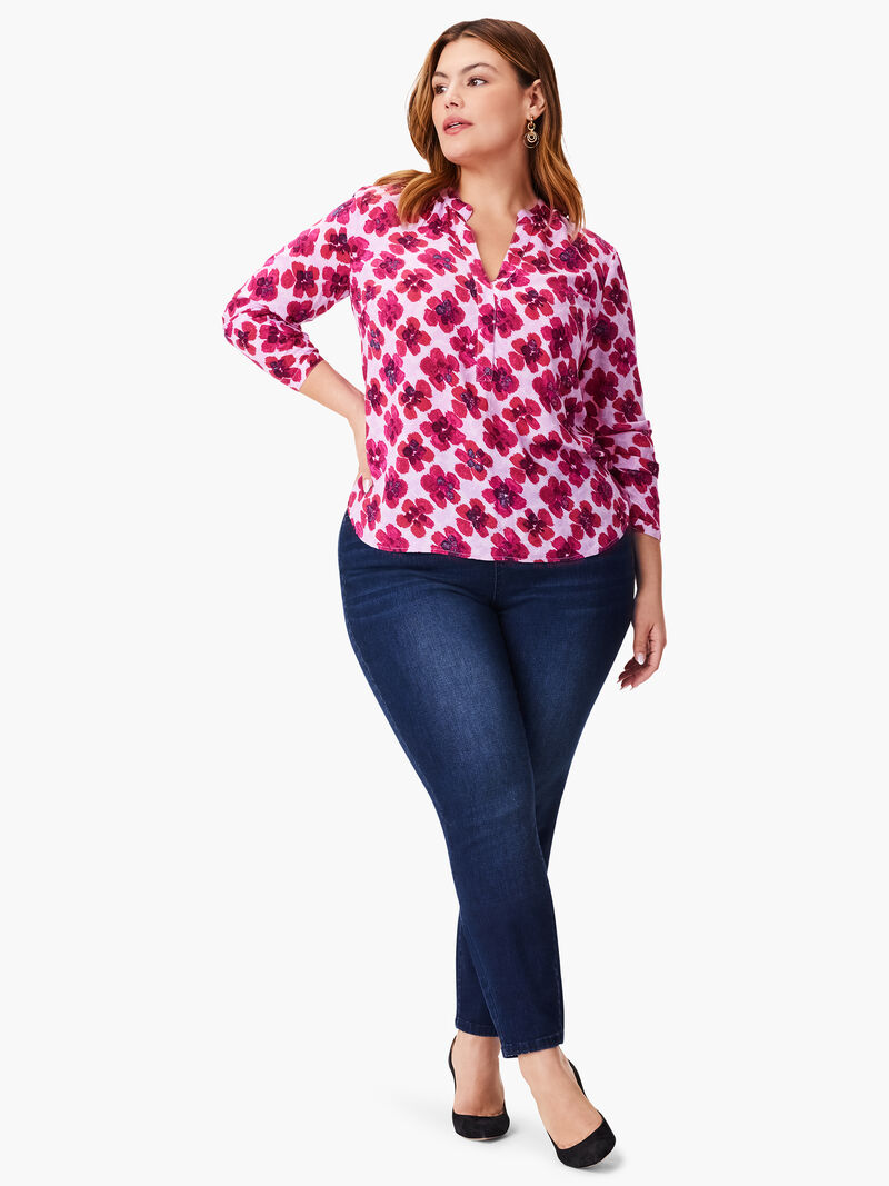 Woman Wears In Bloom Top image number 3