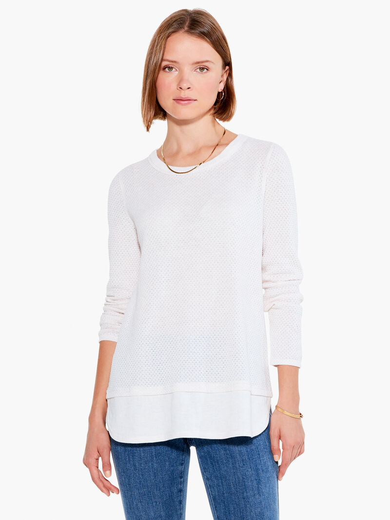 Waffle Vital Crew Neck Sweater