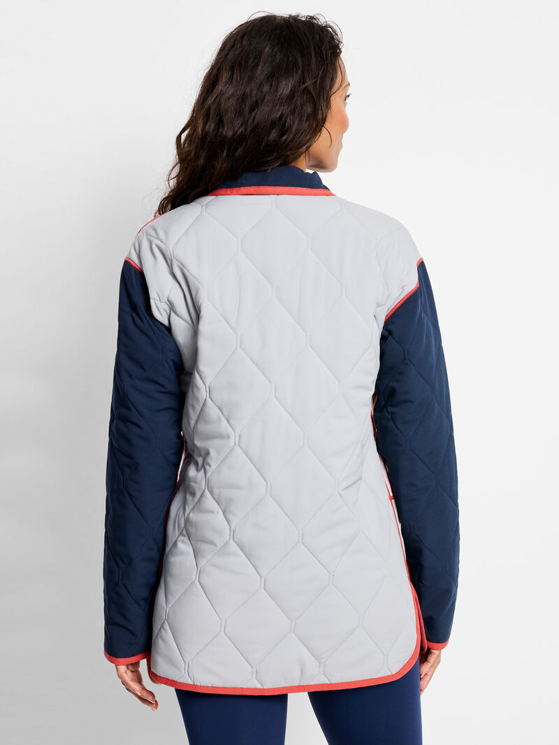 Woman Wears Mixed Up Reversible Coat image number 4