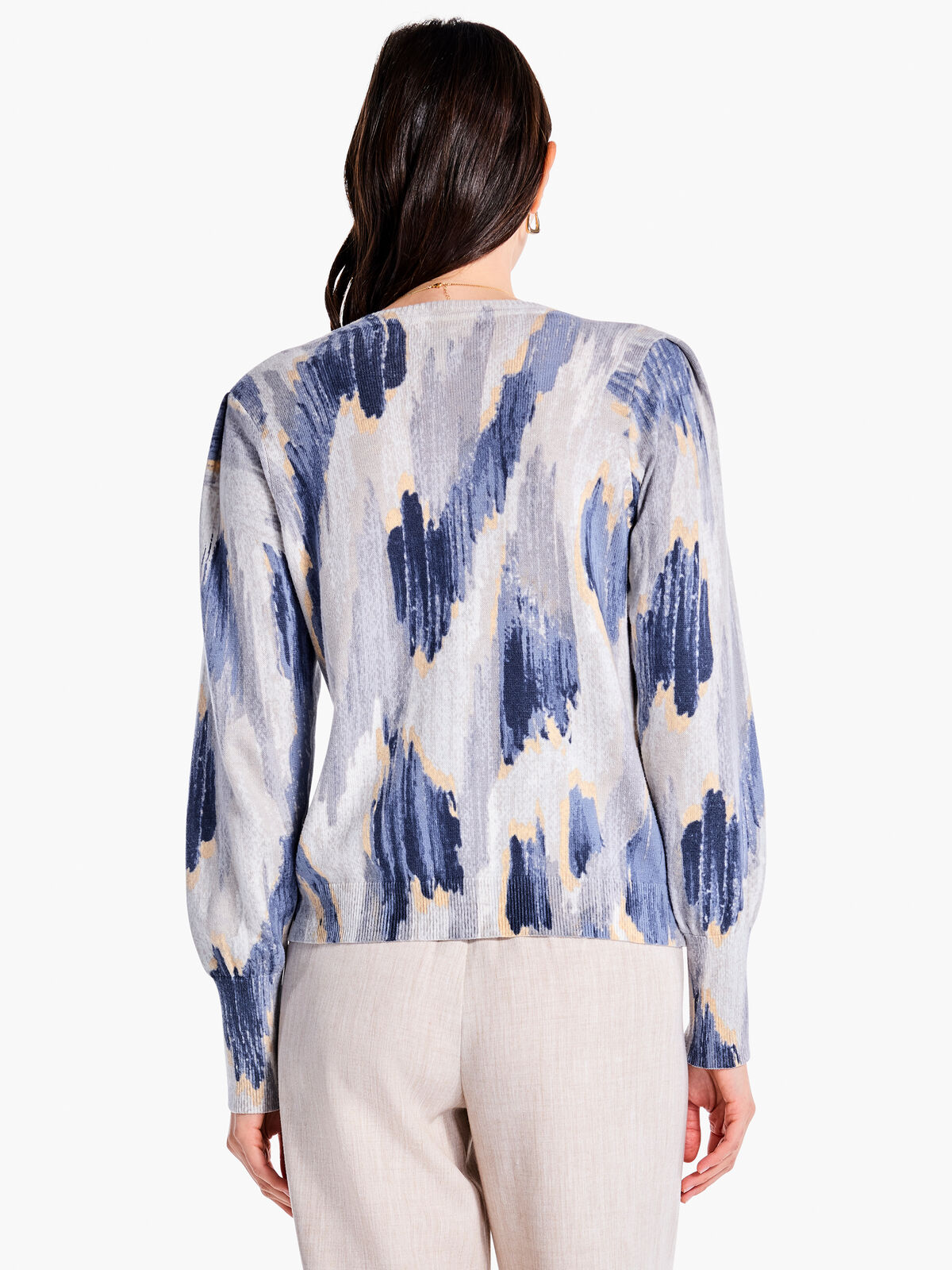 Misty Ikat Sweater