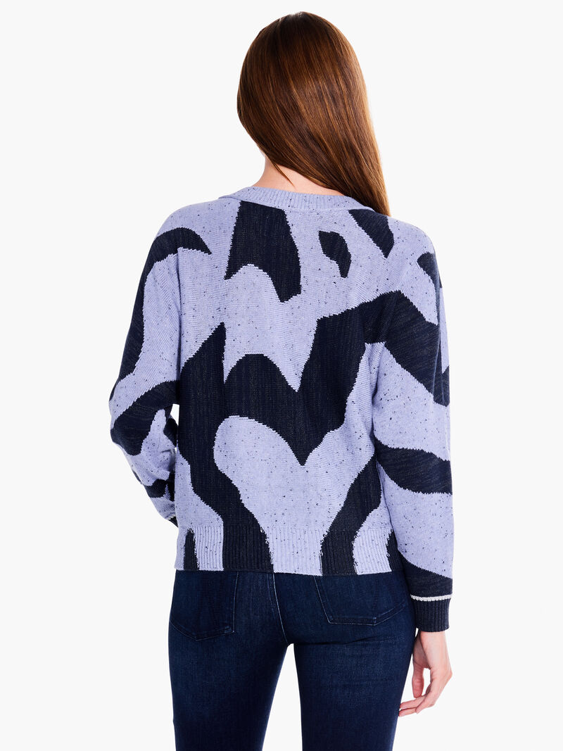 Woman Wears Dusk Days Sweater image number 2