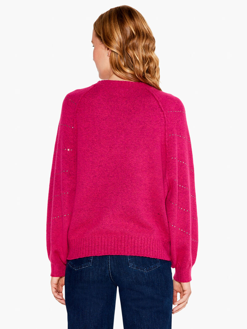 Woman Wears Shooting Stars Sweater image number 2