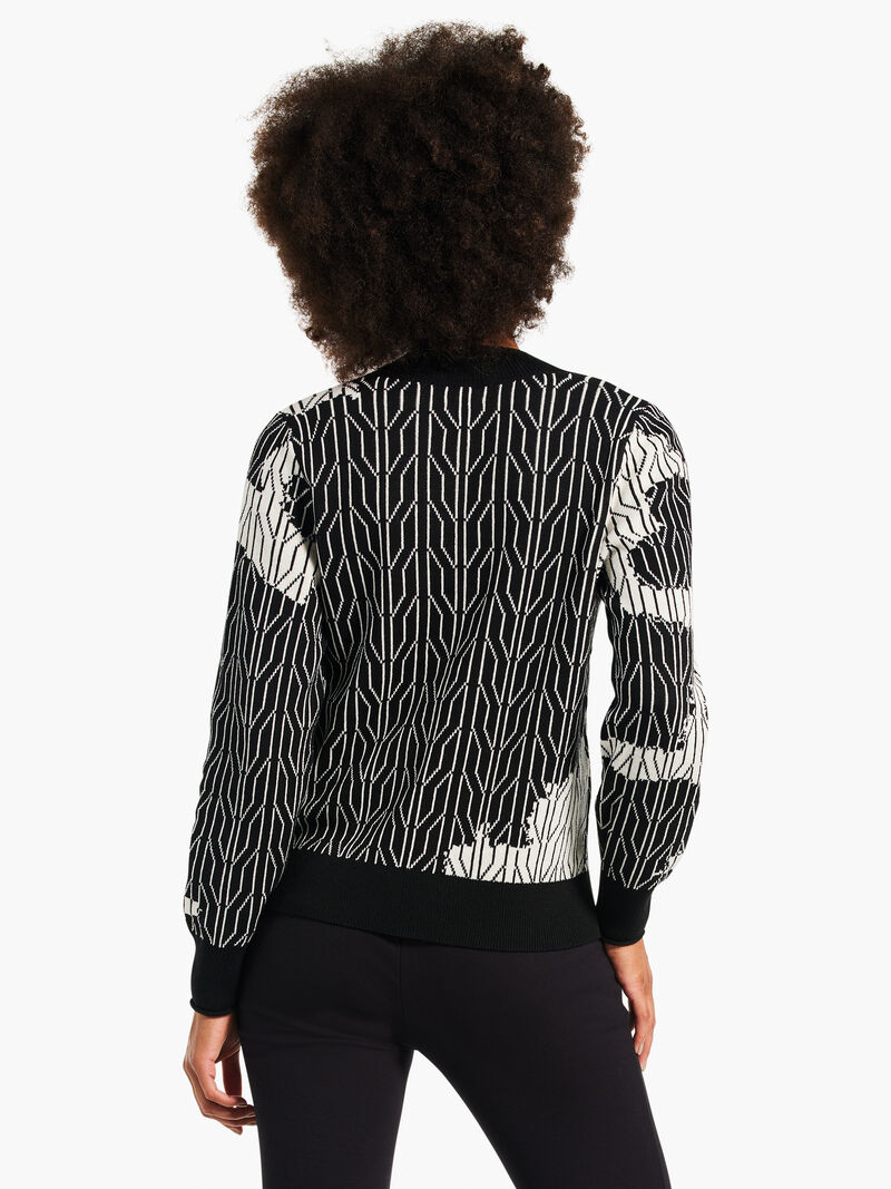 Woman Wears Deep Dive Dusk Sweater image number 2