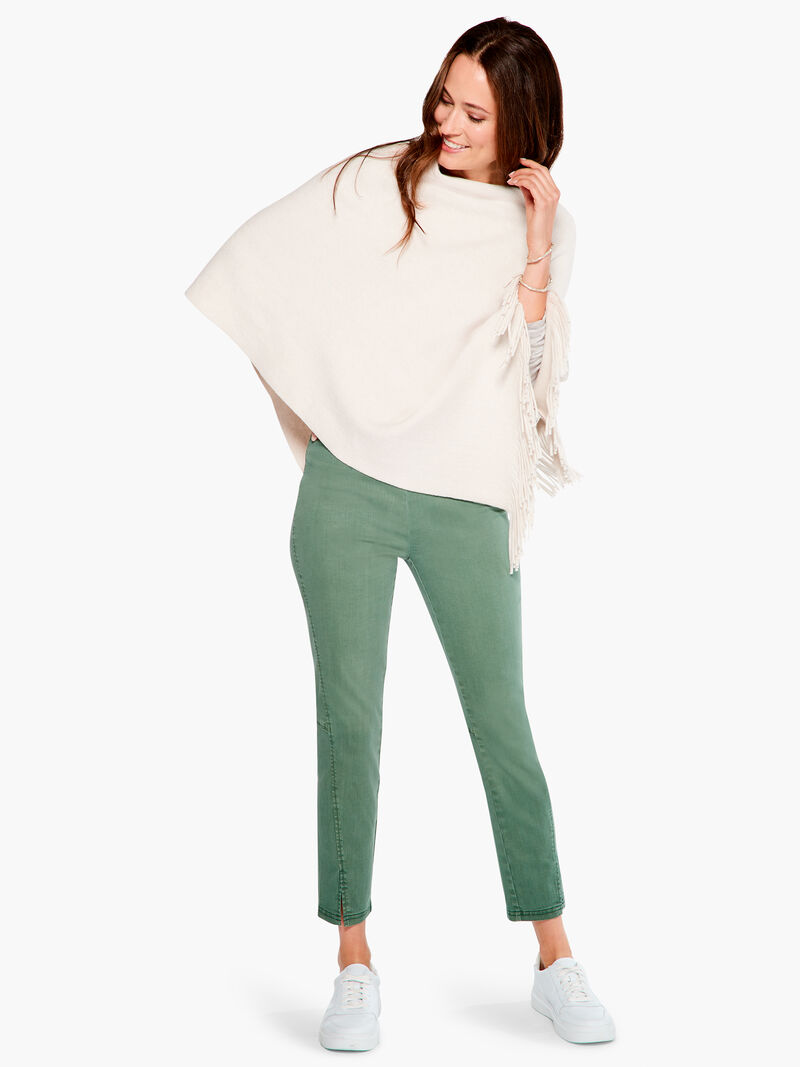 Woman Wears Seams All Day Denim Slim Pant image number 3