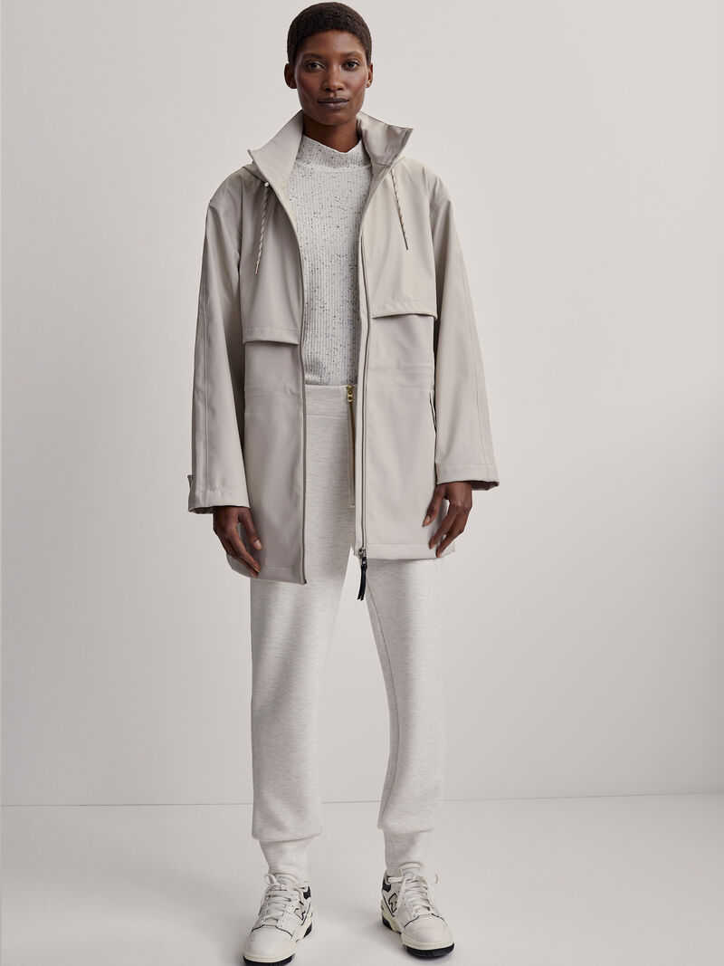 Woman Wears Varley - Alyssa Raincoat image number 3