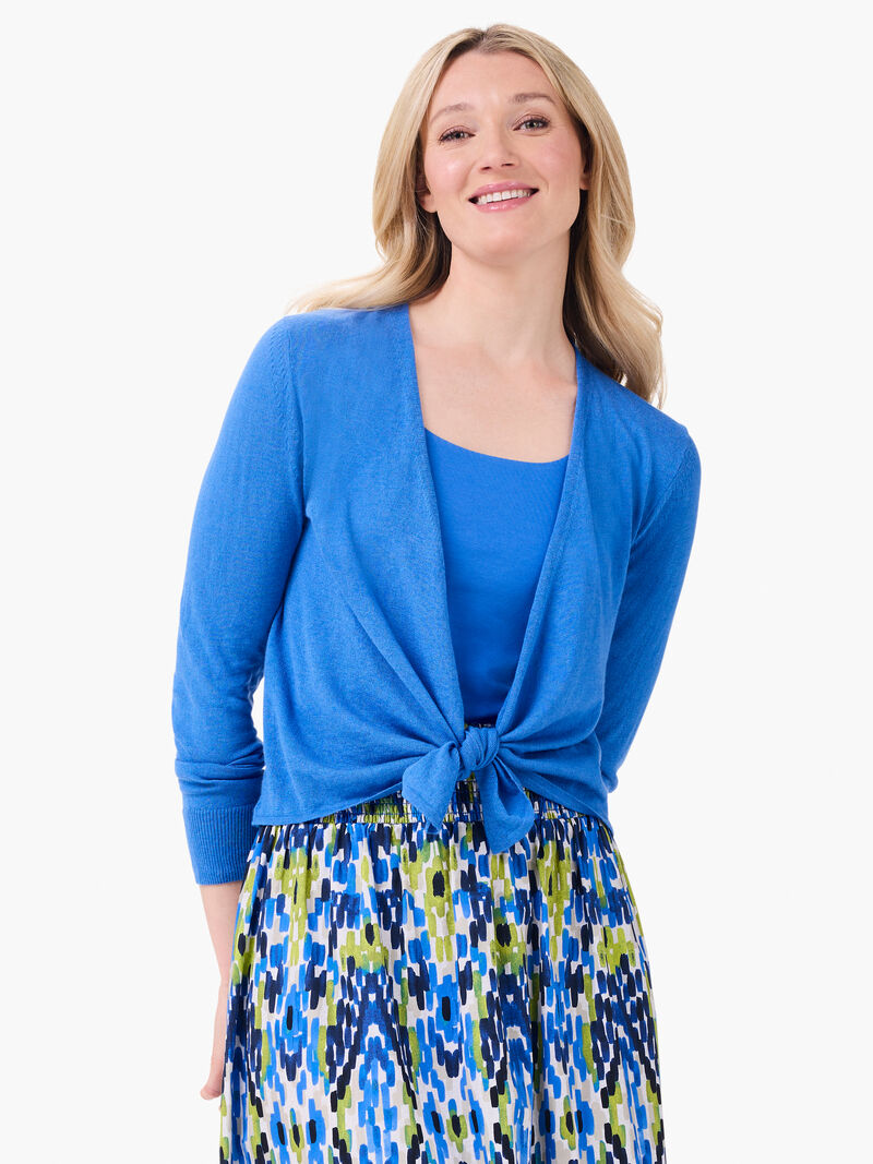 Woman Wears All Year 4-Way Cardigan image number 0