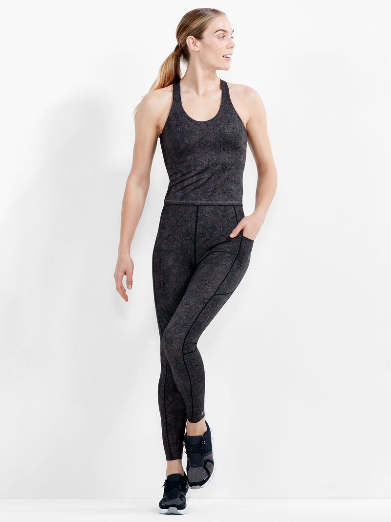 Woman Wears Flexfit Batik Geo Bra Tank image number 4