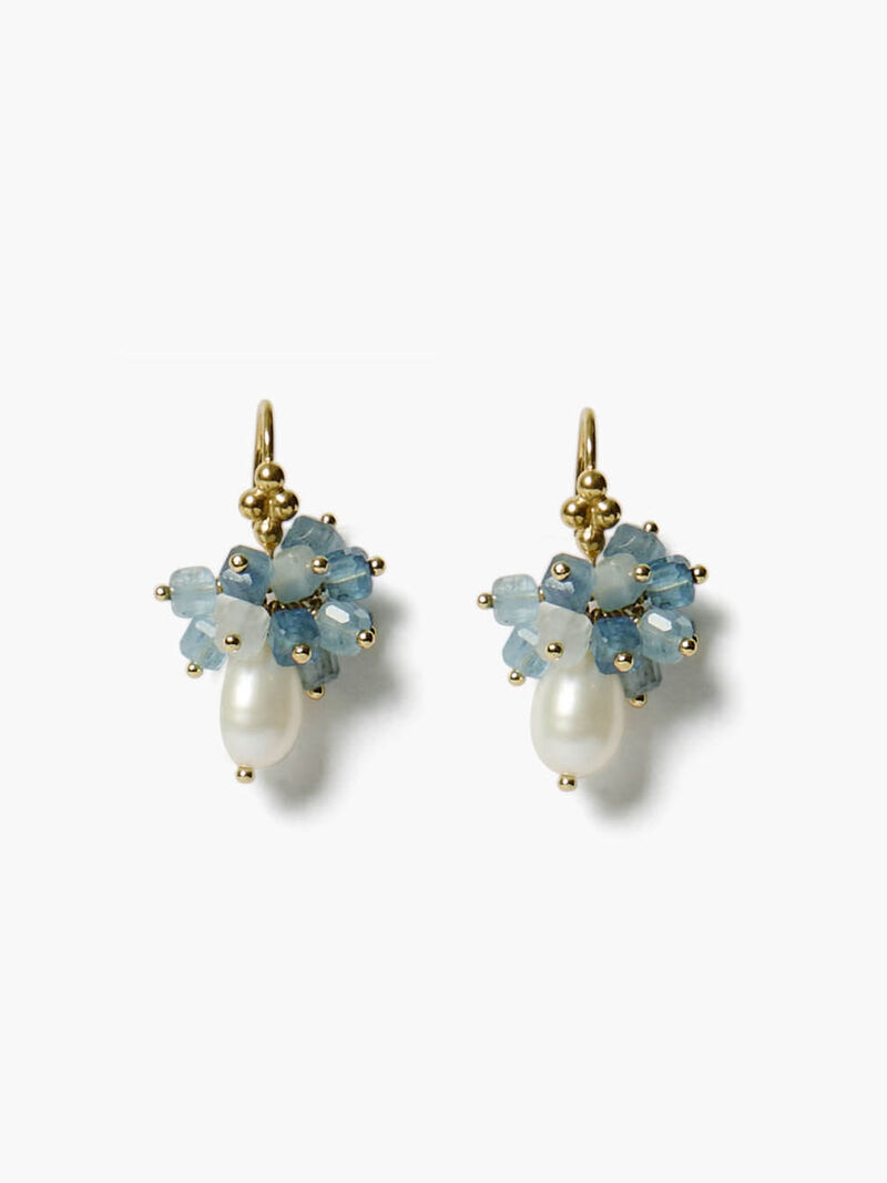 Chan Luu - Aquamarine Drop Earrings