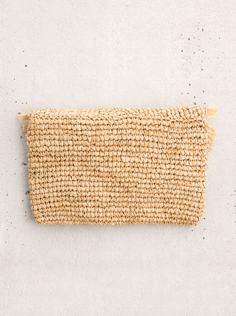 Woman Wears Hat Attack Sunshine Clutch image number 1