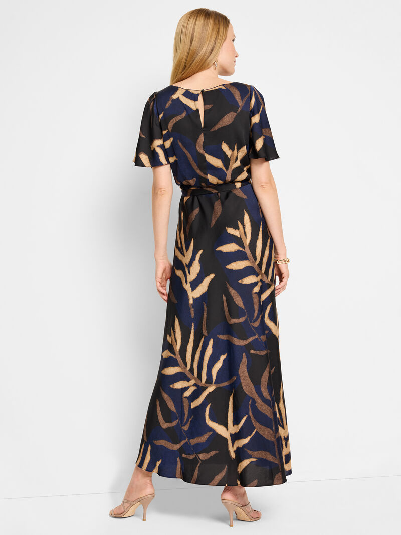 Woman Wears Midnight Fern Brooke Dress image number 3