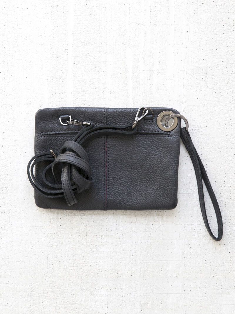 Woman Wears Hammitt Nash Small Clutch image number 1