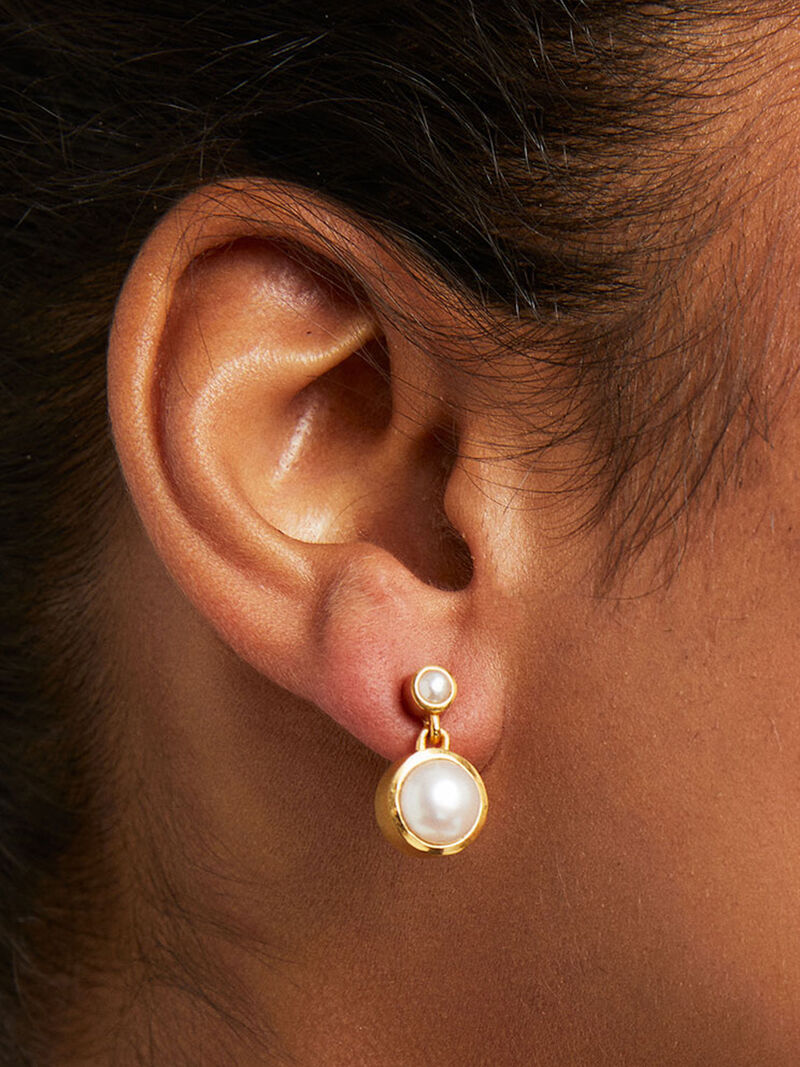 Woman Wears Dean Davidson - Droplet Semi-Precious Earrings image number 0