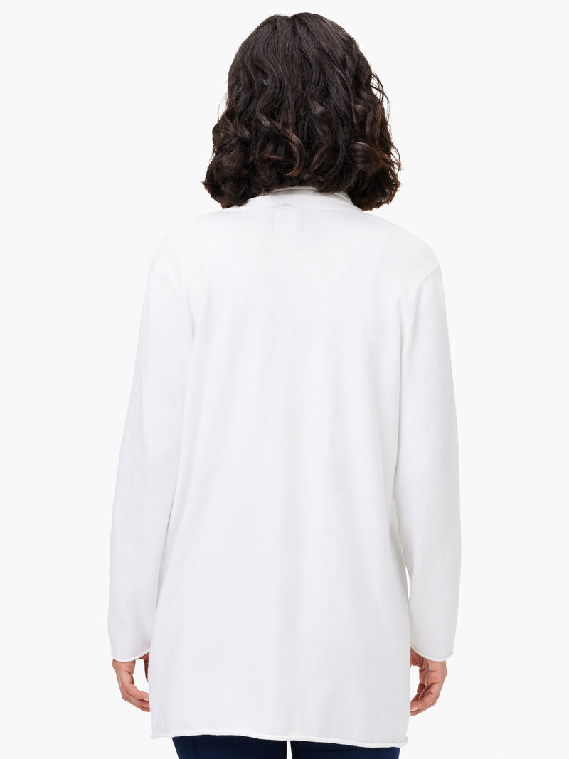 Woman Wears Cool Down Open Front Cardigan image number 2