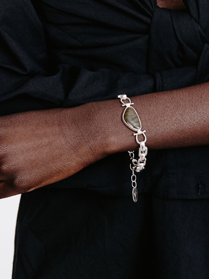 Woman Wears Chan Luu - Labradorite Bracelet image number 1