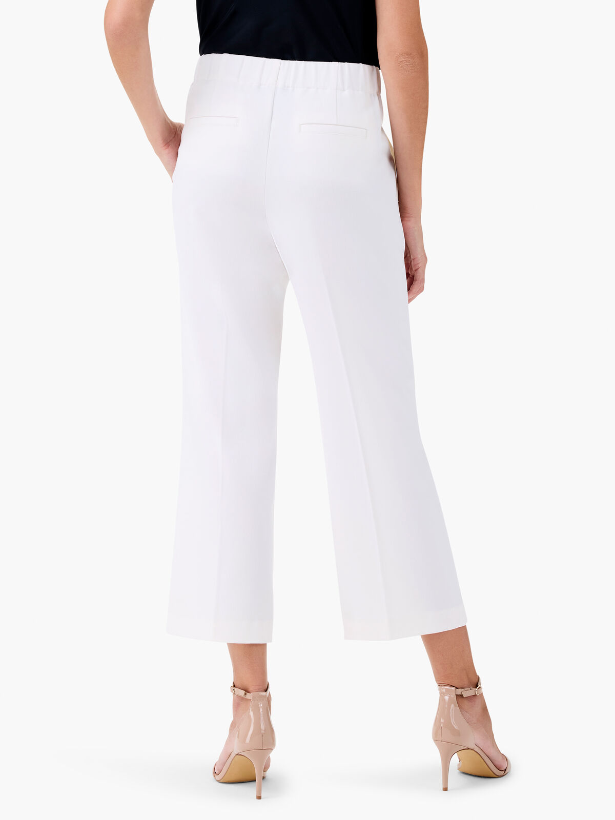 Avenue Summer Wide-Leg Crop Trouser