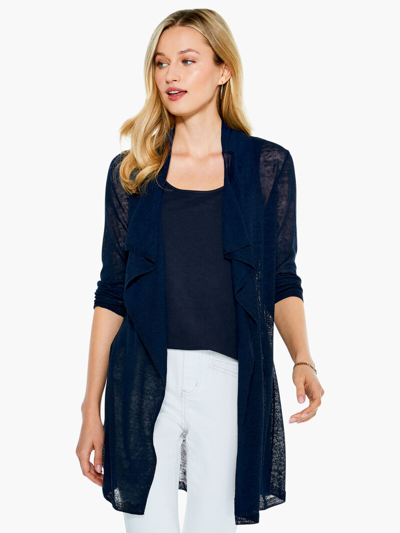 
                    Featherweight Drape Cardigan