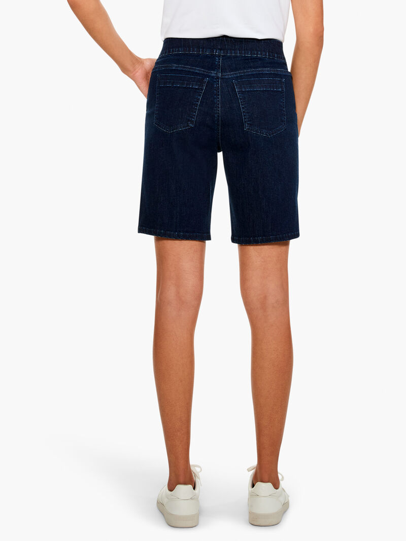 Woman Wears 9" All Day Denim Short image number 2
